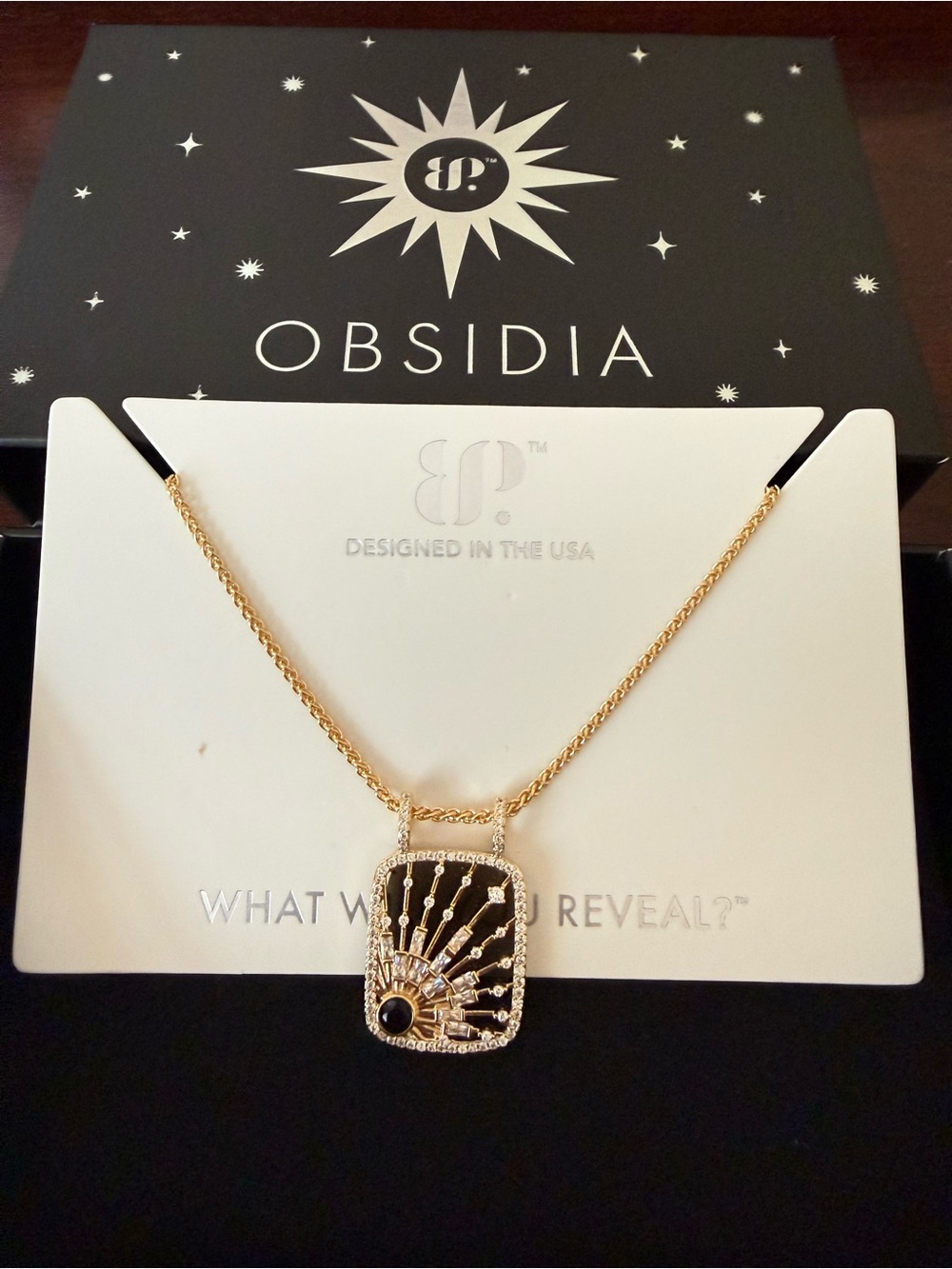 Bomb Party Obsidia Command the Room Pendant